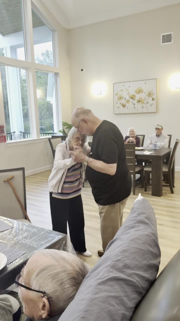 Wylie and Trish sharing their last dance